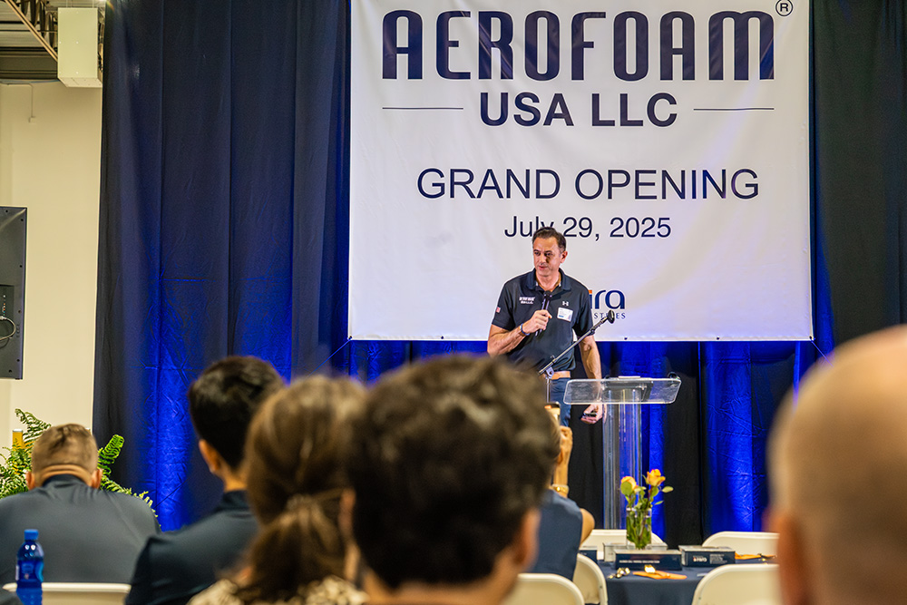 Aerofoam Grand Opening of Manufacturing Facility
