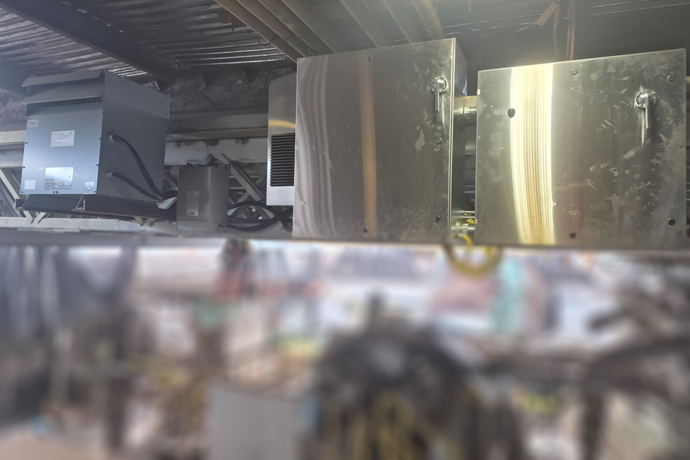 subdeck motor control panels fully installed on deck