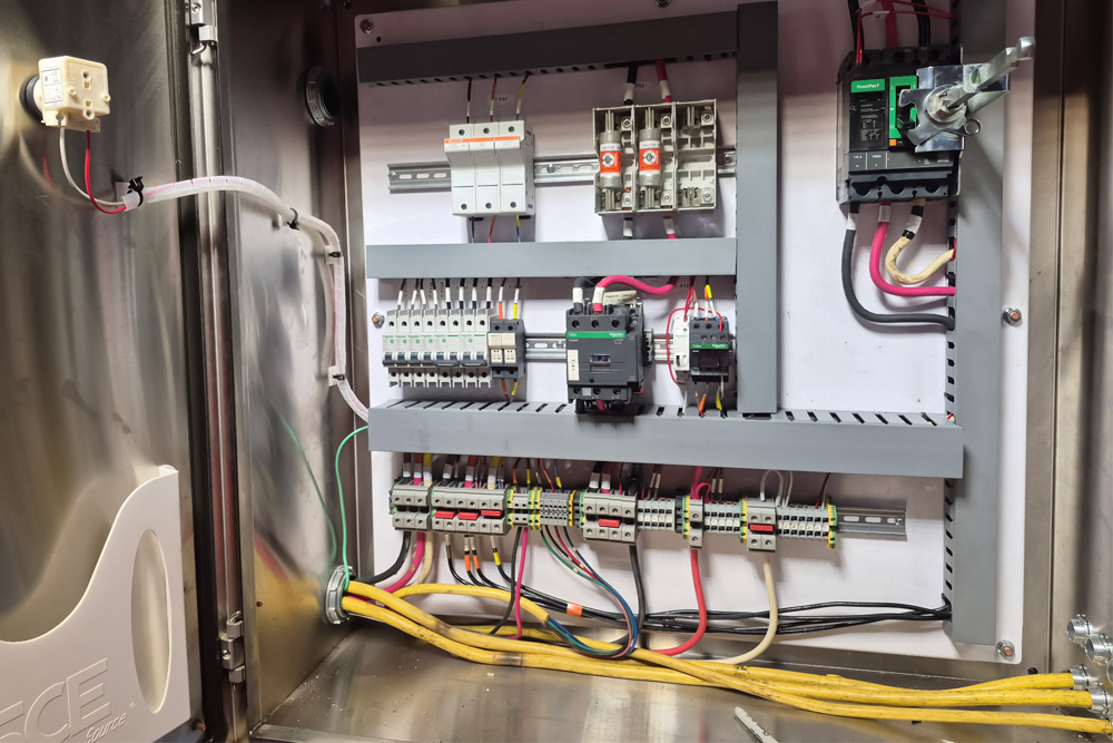 subdeck motor control panels inside