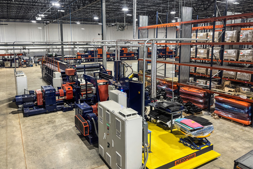 Aerofoam USA Commissioned Factory 2
