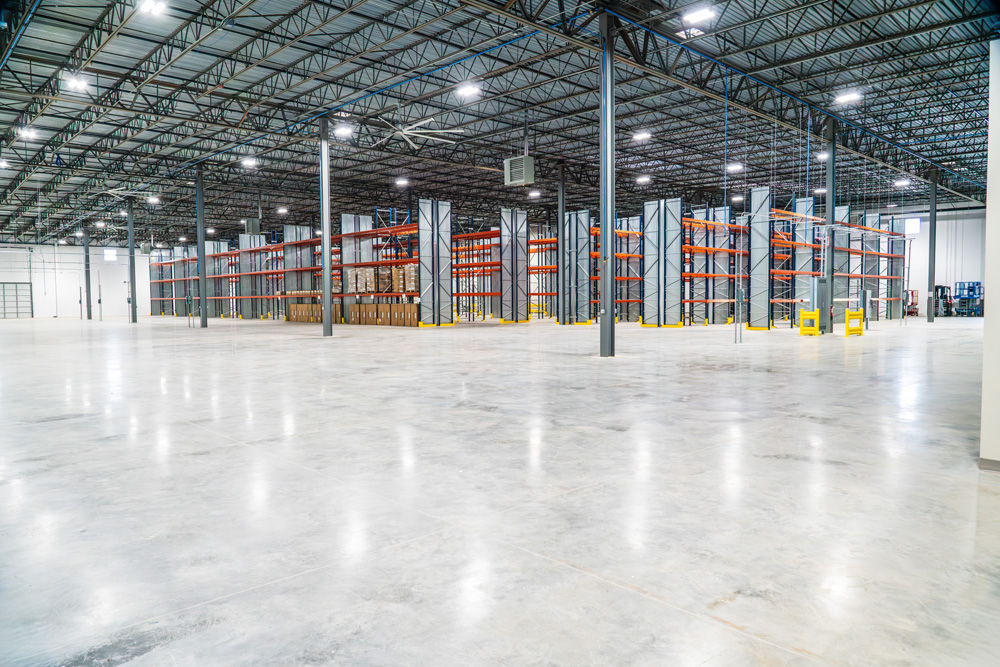 Pre-Installation floor layout of Aerofoam Turnkey Project