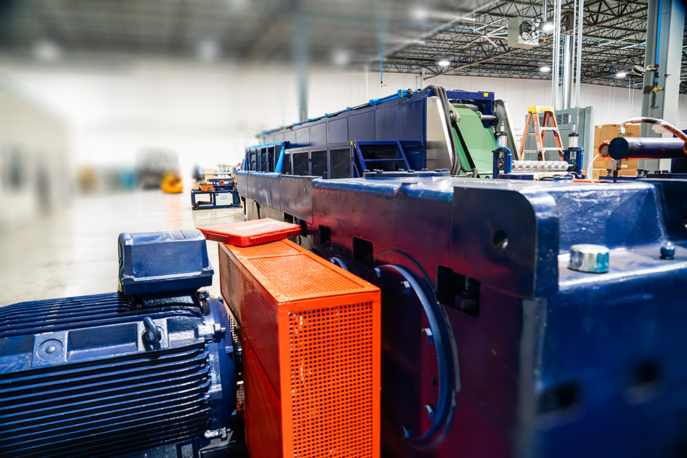 Aerofoam USA millwright phase completion