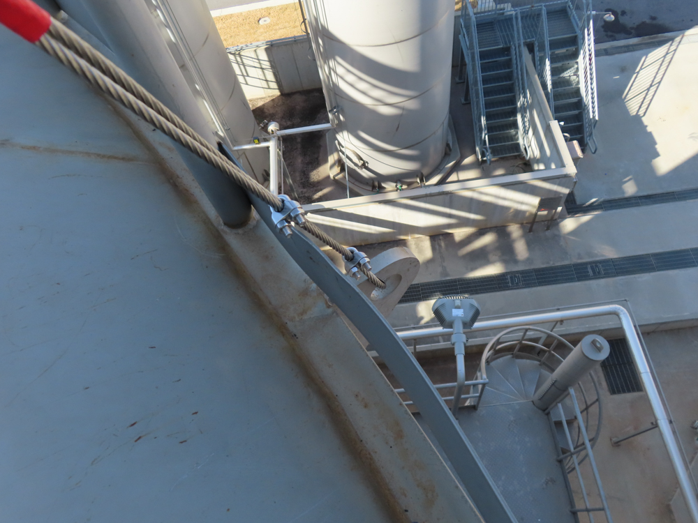 Anchors for the NMP stack cover